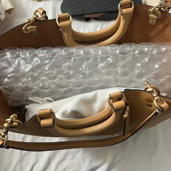 Coach Rae Tote in Tan - Picture 2 of 4